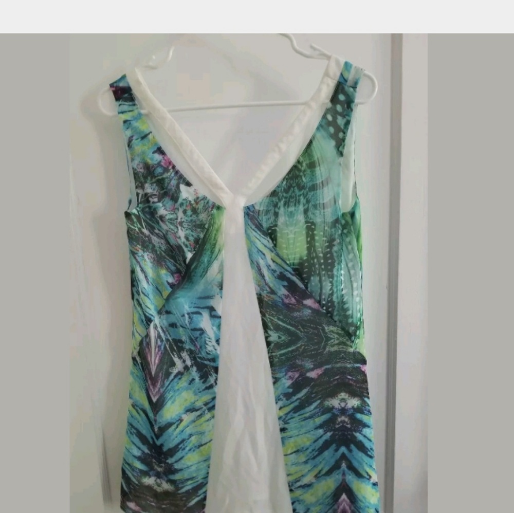 NWT Foxie Dox Tropic Thunder Tunic Tank